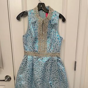 Lilly Pulitzer Franci High Collar Dress (NWT)